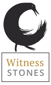 Logo for the Witness Stones Project