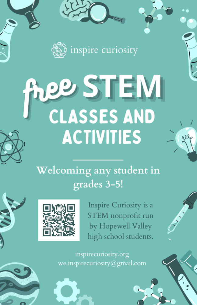 Free STEM Classes and Activities poster
