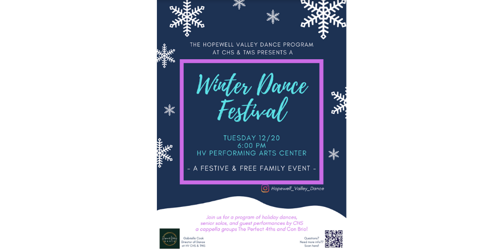 Hopewell Valley Dance Program Winter Dance Festival | Hopewell Valley  Regional School District