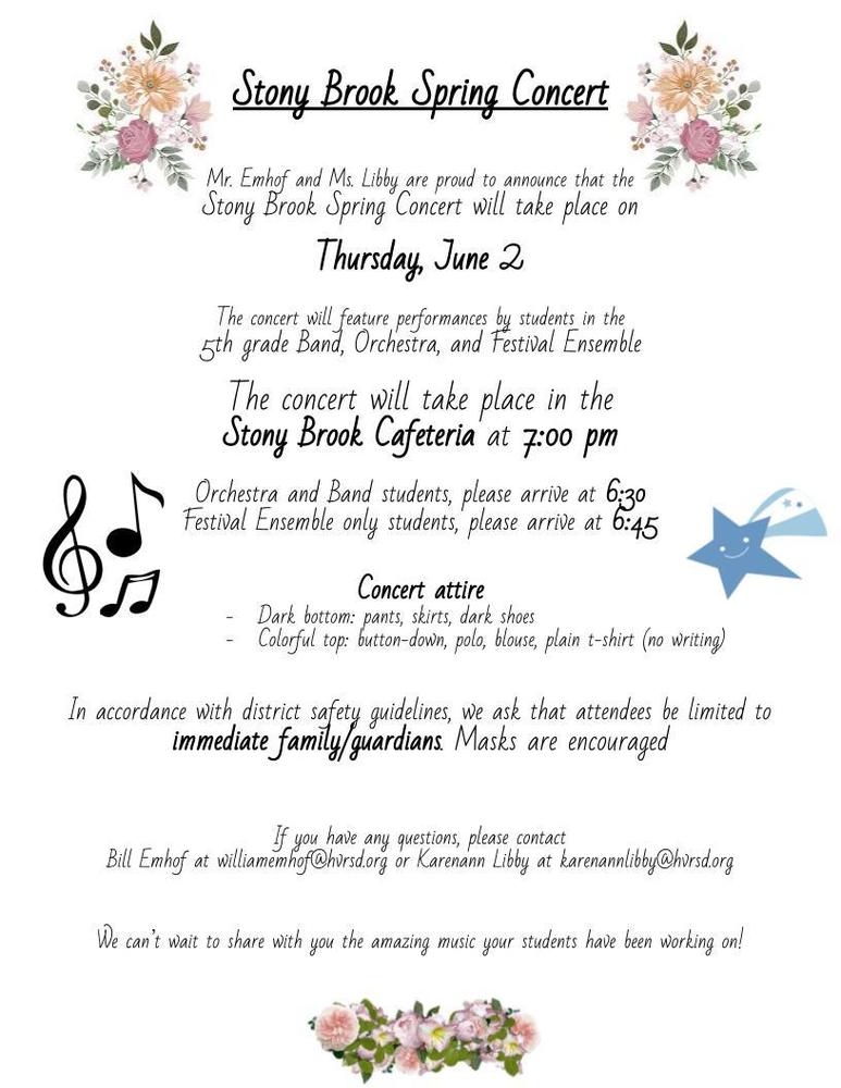 Spring Concert - Grade 5