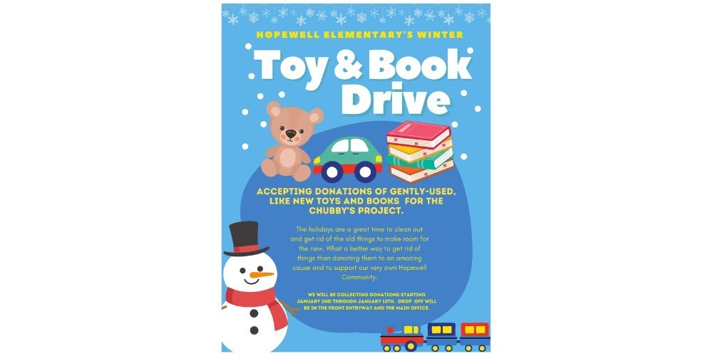 Toy and Book Drive