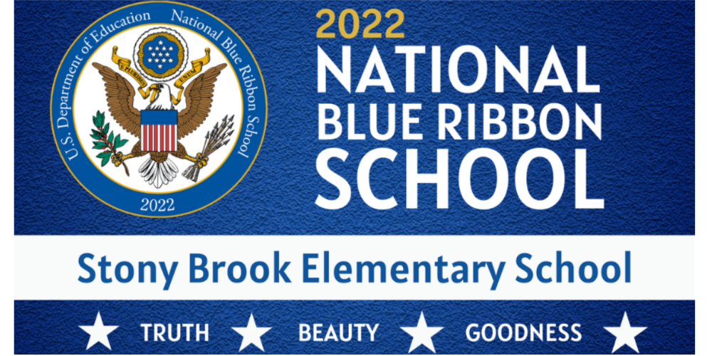 Stony Brook is a National Blue Ribbon School