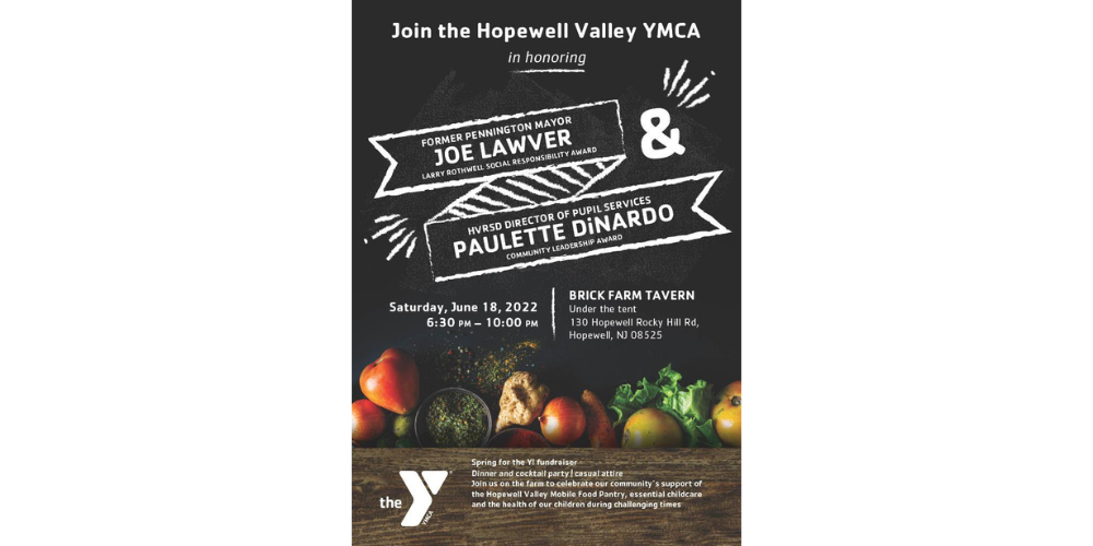 Flyer for YMCA Fundraising Event