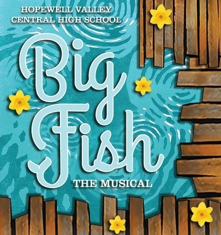 Image of flyer for the high school musical called  Big Fish