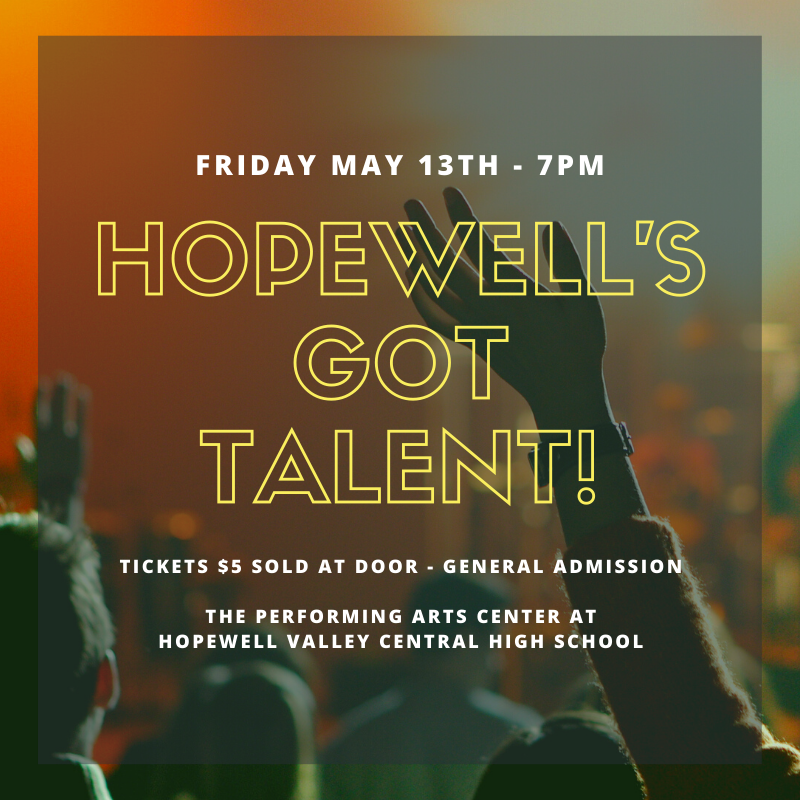 Flyer for Hopewell's Got Talent