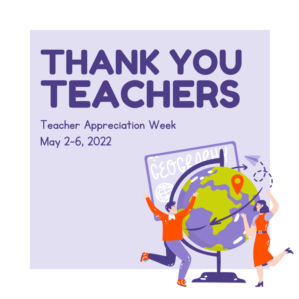 Thank You Teachers Poster for Teacher Appreciation Week